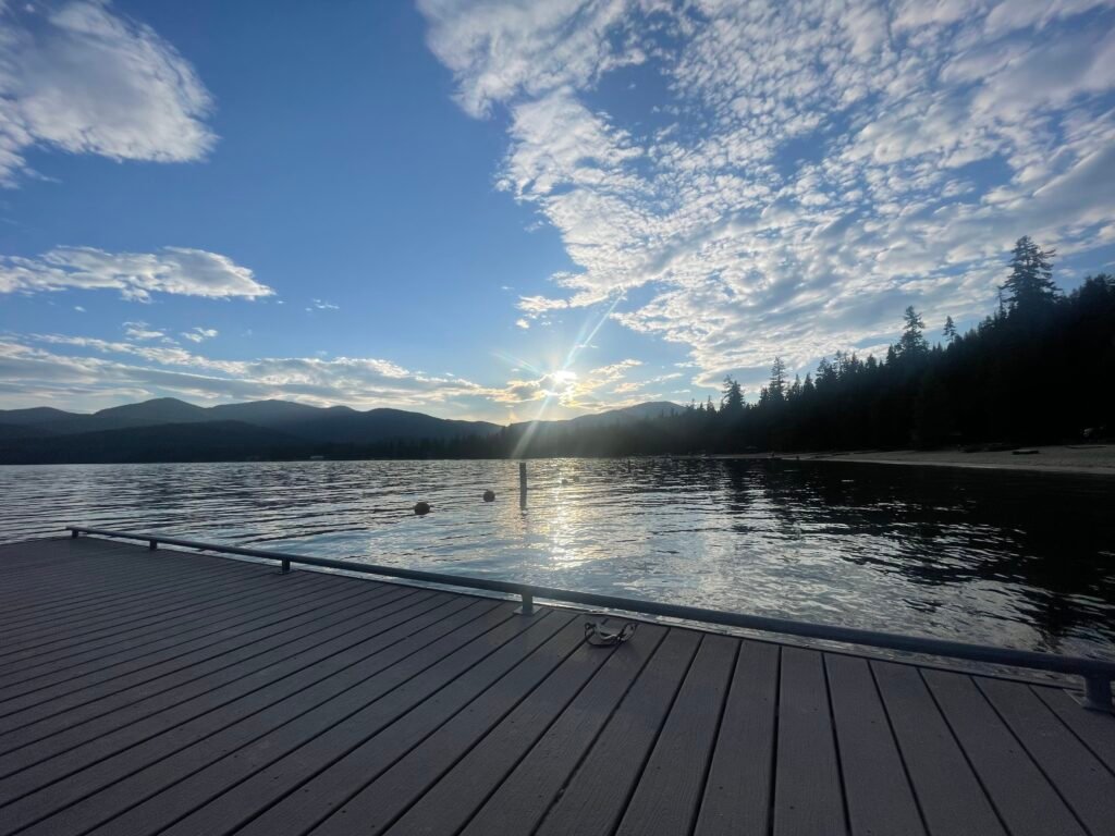 Priest Lake Lion Head Dock