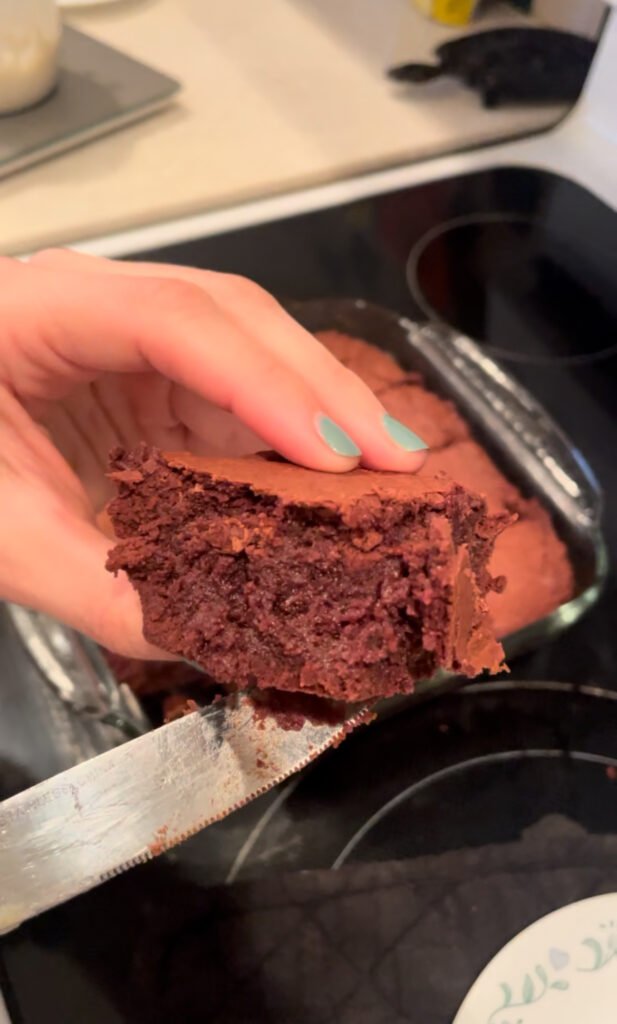 Decadent Sourdough Discard Brownie