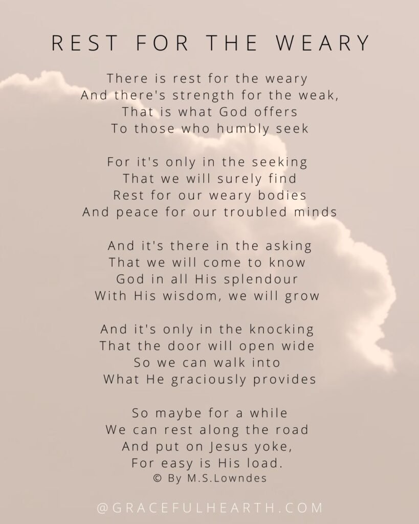 Rest for the Weary