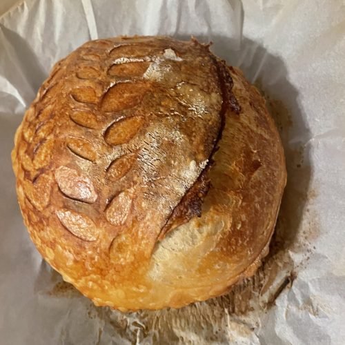 IMG_6393 This easy rustic sourdough bread is great during any season.